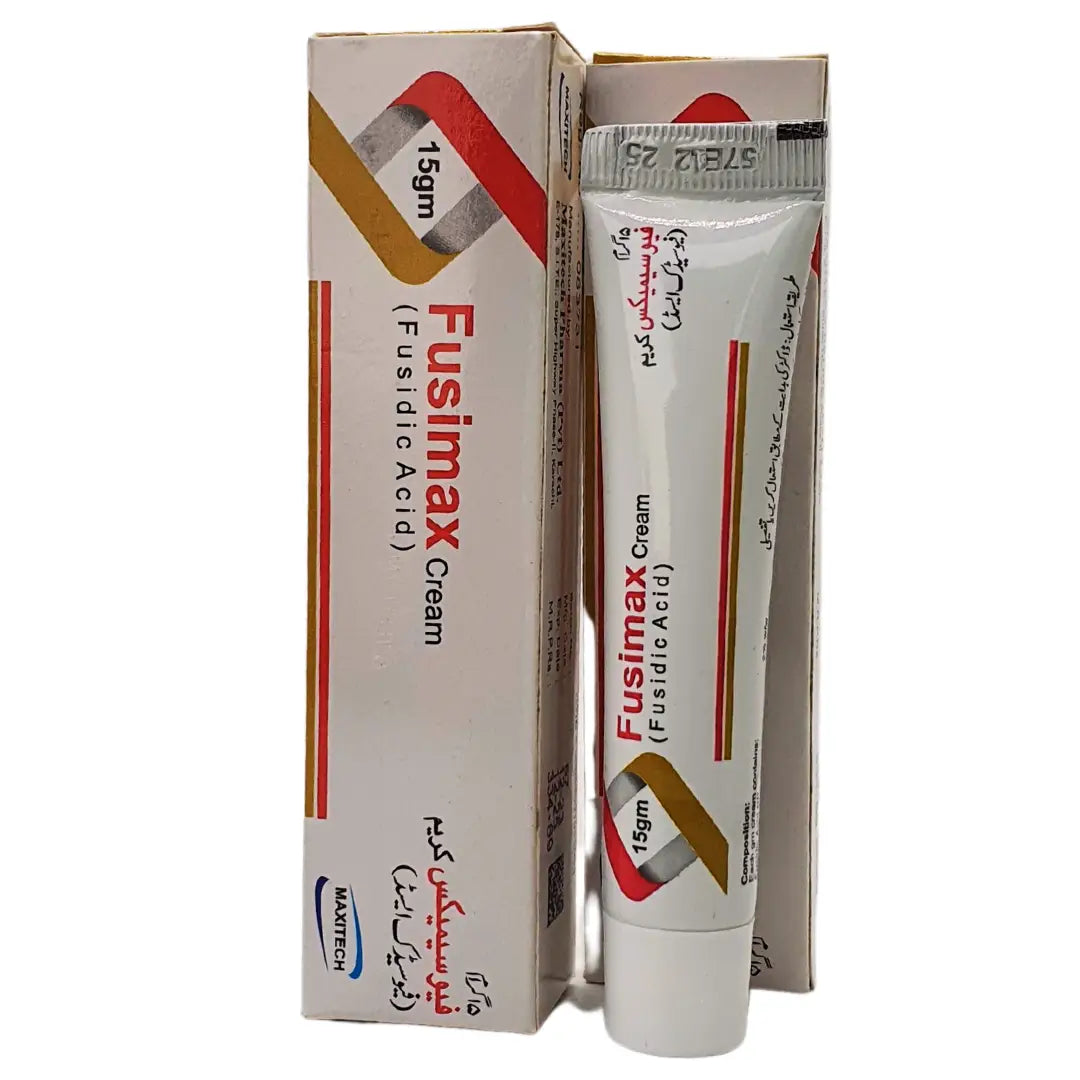 Fusimax Cream 15gm (Fusidic Acid 2%) - Antibacterial Cream