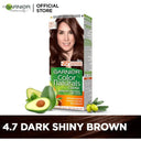 Garnier Color Naturals 4.7 Dark Shiny Brown Hair Colour photo 1