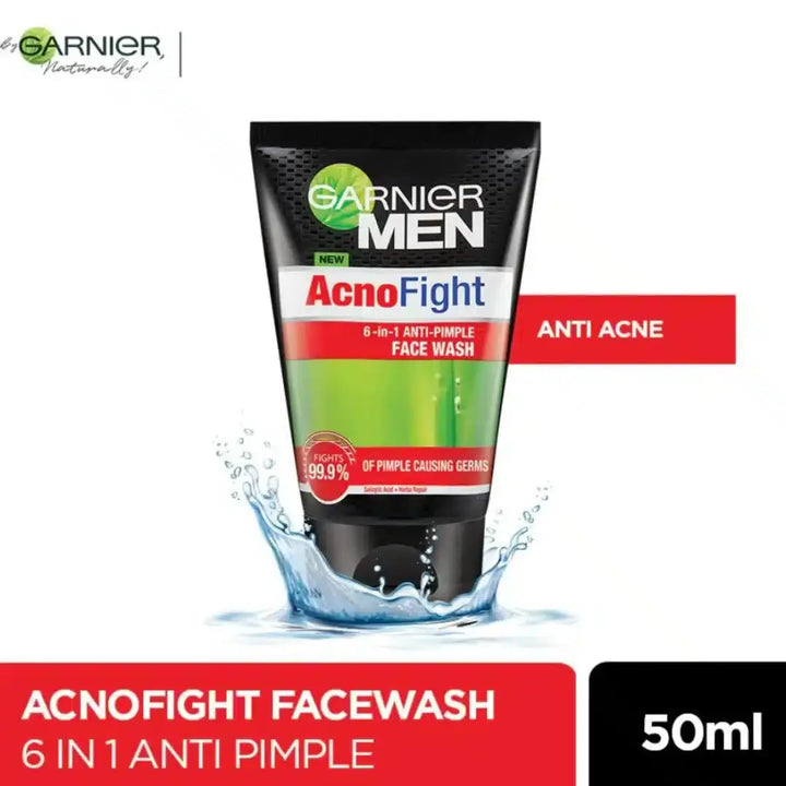 GARNIER MEN ACNO FIGHT FACE WASH 50ml Gernier