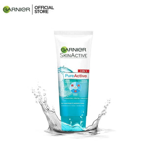 Garnier Skin Active 3-in-1 Clay Face Mask Scrub 50ml