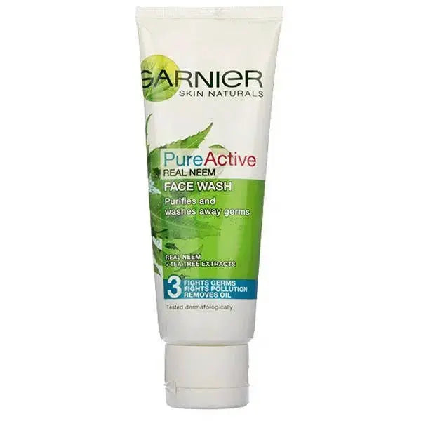 GARNIER SKIN ACTIVE NEEM PURIFYING FACE WASH 100ml Gernier