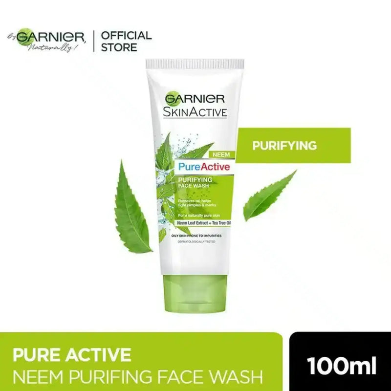 Garnier Skin Active Neem Purifying Face Wash 100ml