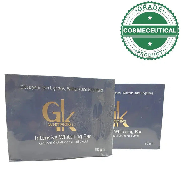 Skin White Whitening Soap - GK Whitening Bar with Kojic Acid Health Serving