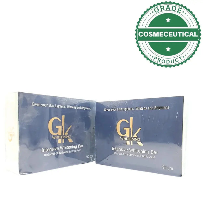 Skin White Whitening Soap - GK Whitening Bar with Kojic Acid