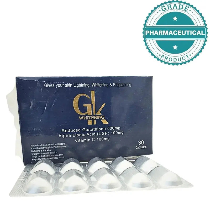 GK Brightening Capsules (Set of 30) Glutathione + Vitamin C