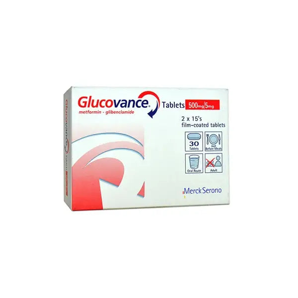 GLUCOVANCE TAB 500/5MG