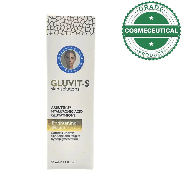 GLUVIT-S SKIN SOLUTIONS BRIGHTENING SERUM 30ml Asra Derm pharma
