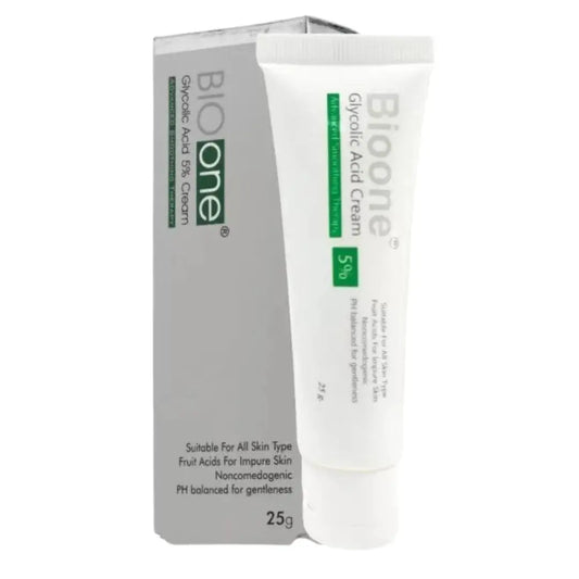 Glycolic Acid Cream - Bio One 5% for Gentle Exfoliation