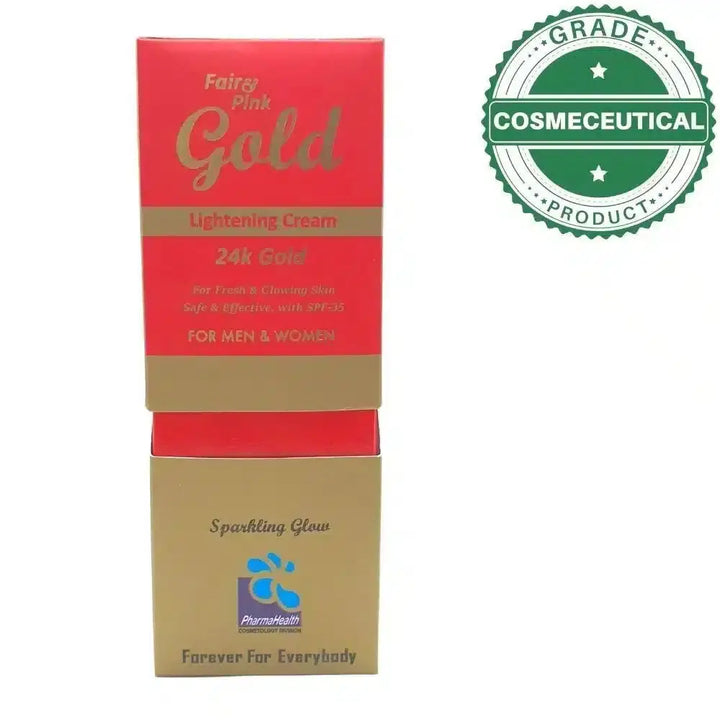 GOLD LIGHTENING CREAM FOR MEN AND WOMEN 30g Pharma-health