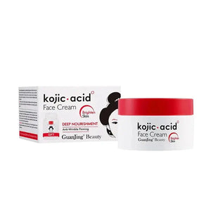 Guanjing Kojic Acid Anti Wrinkle Face Cream - Brightening & Firming - 50ml