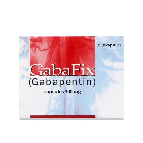 Gabafix 300mg Capsules (30) – Prescription Anticonvulsant for Nerve Pain & Seizures 01