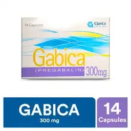 Gabica 300mg 14’s – Neurological and Psychiatric Disorder Treatment Getz pharma