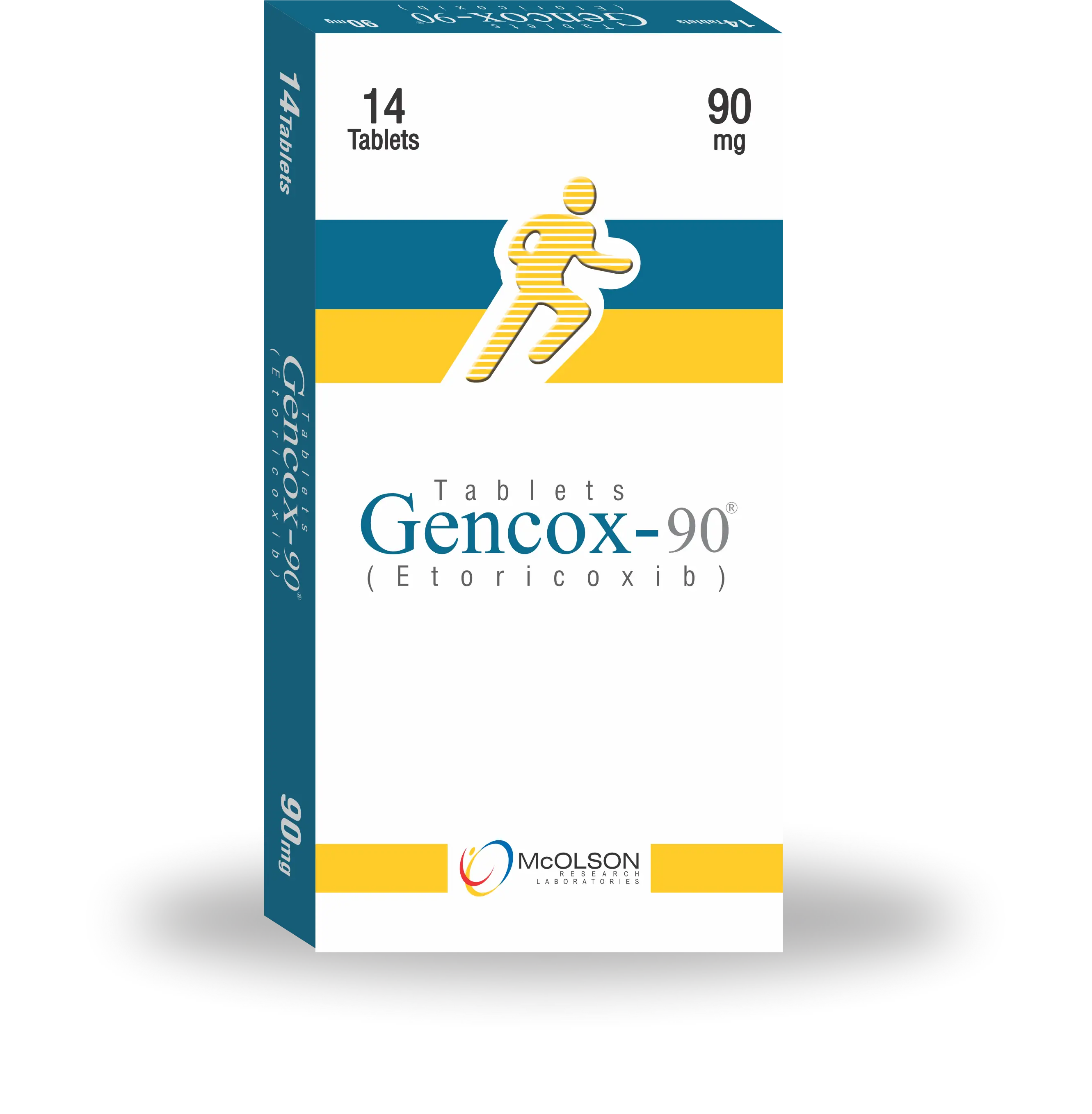 Gencox 90mg Tablet — Etoricoxib for Pain & Inflammation Relief – Available in Pakistan