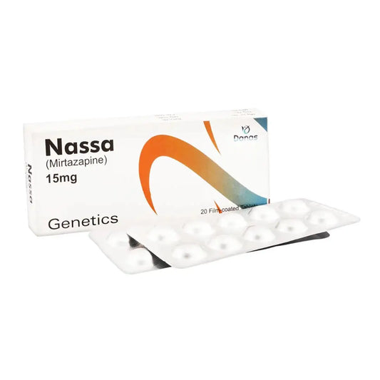 Nassa 15mg Tablets – Mirtazapine Antidepressant (NaSSA) – Available in Pakistan