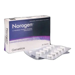 Norogen Tablets – L-Methylfolate, Pyridoxal-5-Phosphate & Methylcobalamin – Available in Pakistan