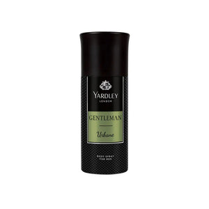 Yardley Men Gentleman Urbane Body Spray 150ml – Long-Lasting Fresh and Sophisticated Fragrance for Men