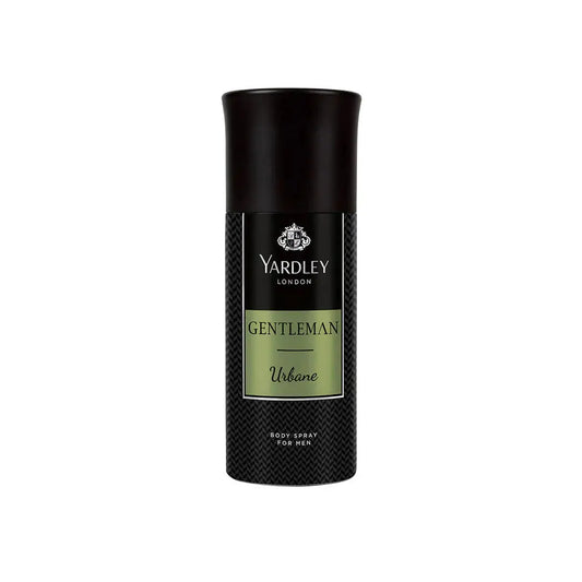 Yardley Men Gentleman Urbane Body Spray 150ml – Long-Lasting Fresh and Sophisticated Fragrance for Men