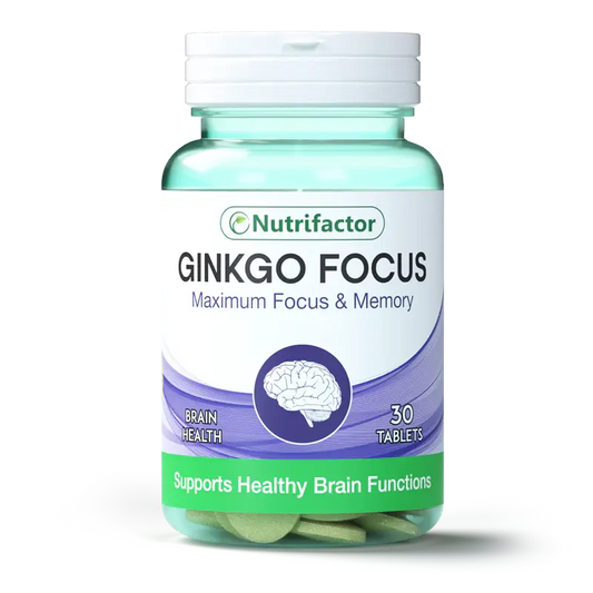 Ginko Focus Tablets 30s – Memory, Focus & Brain Health Support