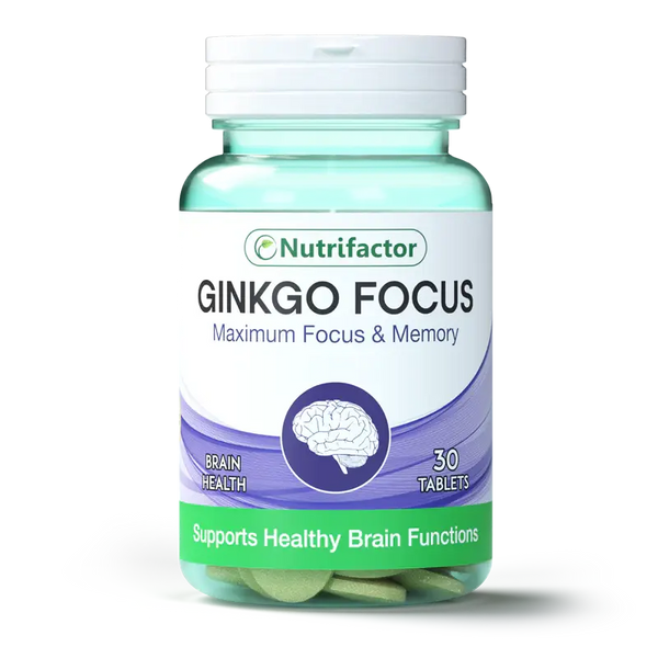 Ginko Focus Tablets 30s – Memory, Focus & Brain Health Support