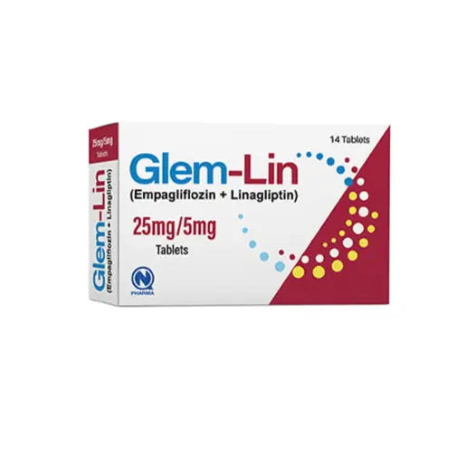 Glem Lin 25mg/5mg Tab