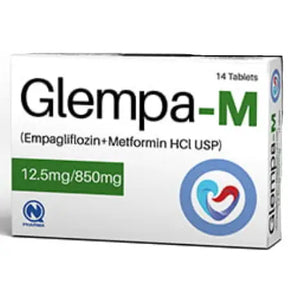 Glempa M 12.5mg/850mg Tablets – Dual Therapy for Type 2 Diabetes Control