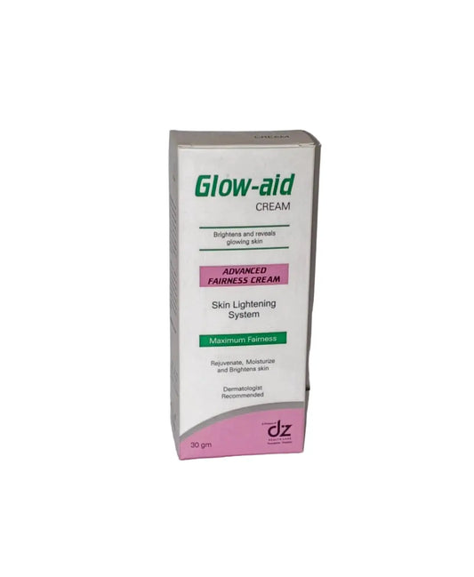 Glow Aid Brightening Cream 30gm jar by DZ Healthcare