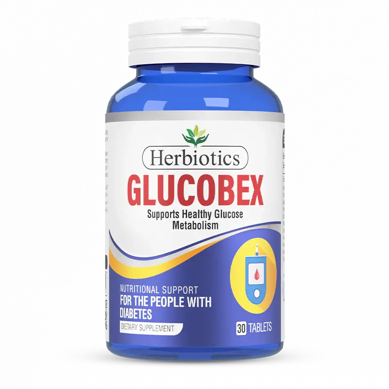 GLUCOBEX TAB 30S Herbiotics health care