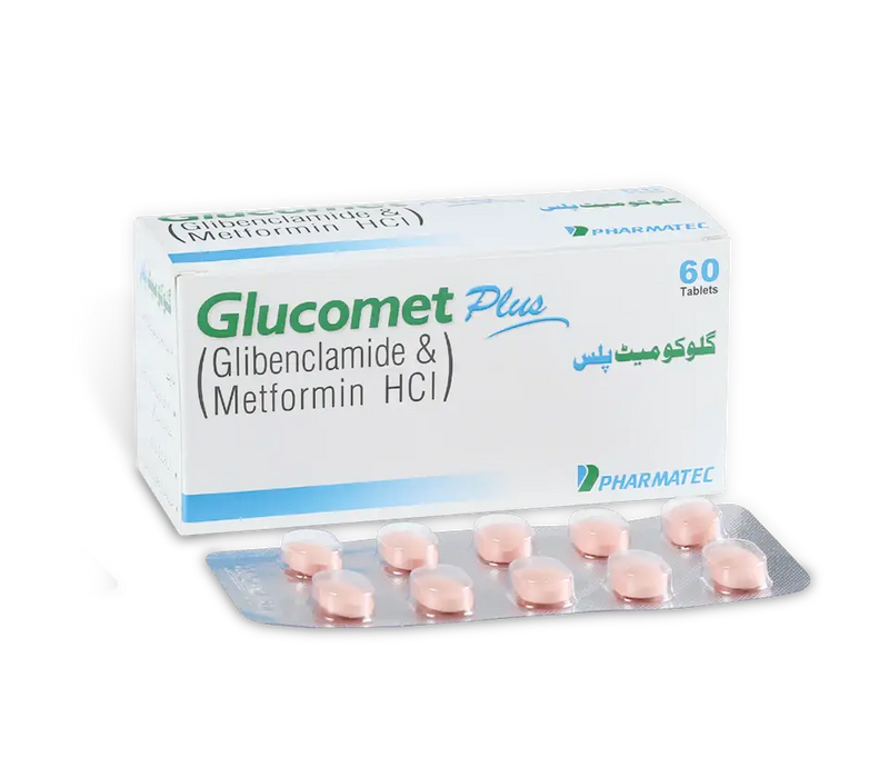 Glucomet Plus 5/500mg Tablets
