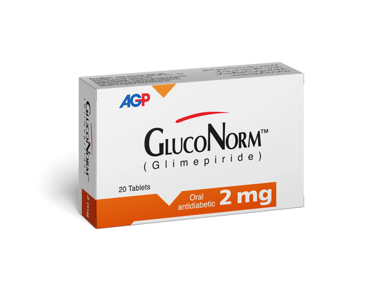 Gluconoram 2mg (20's) Tablets