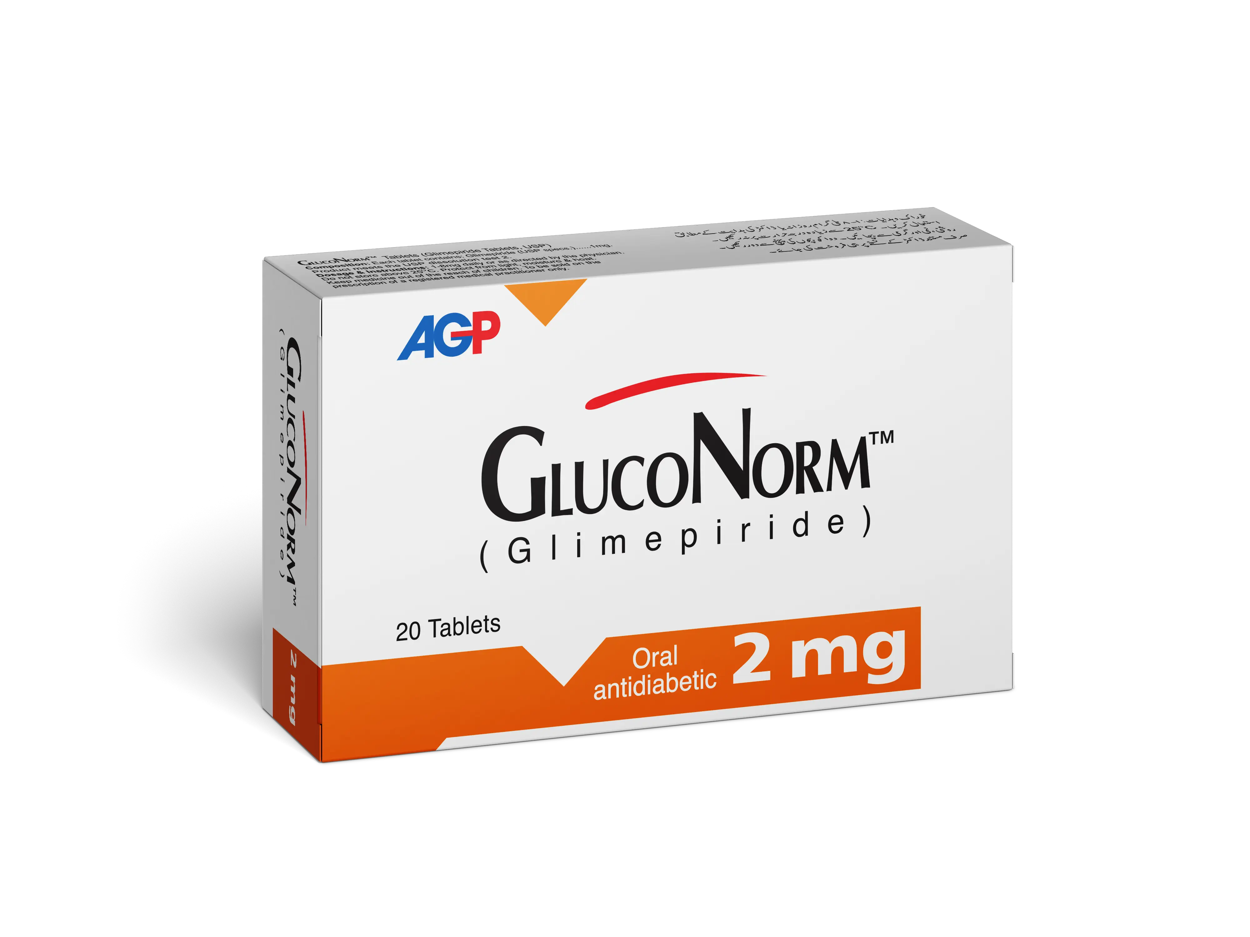 Gluconoram 2mg (20's) Tablets