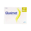 Glusimet 50/850mg Tablets photo 1