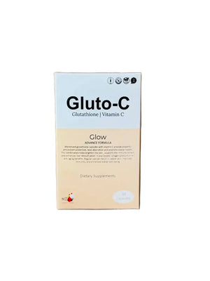 Gluto-C Glutathione 500mg Capsules with Vitamin C