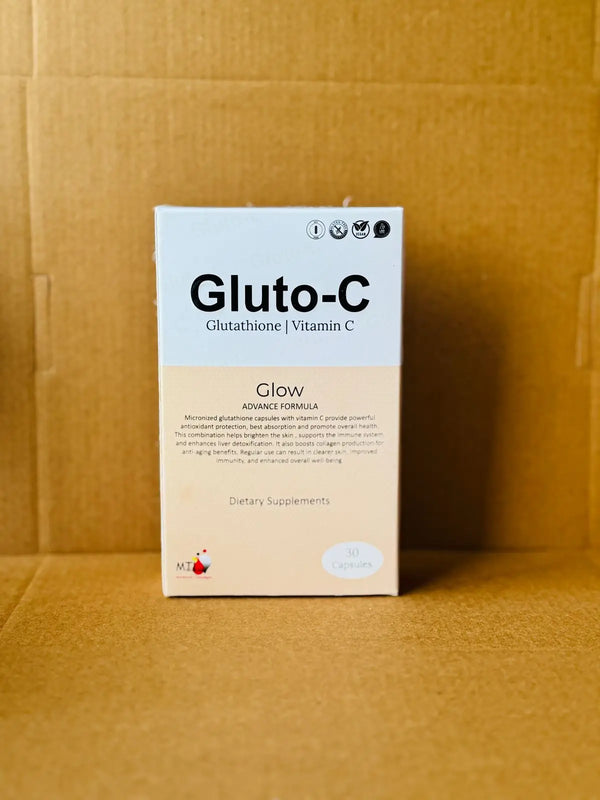Gluto-C Glutathione 500mg Capsules