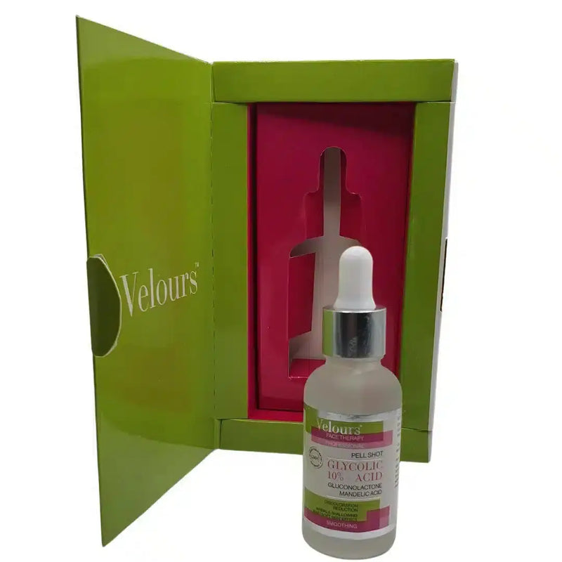 Velours Pell-Shot Glycolic Acid Serum 10% 30ml