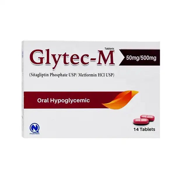 Glytec M 50/500 Mg Tablets 14s