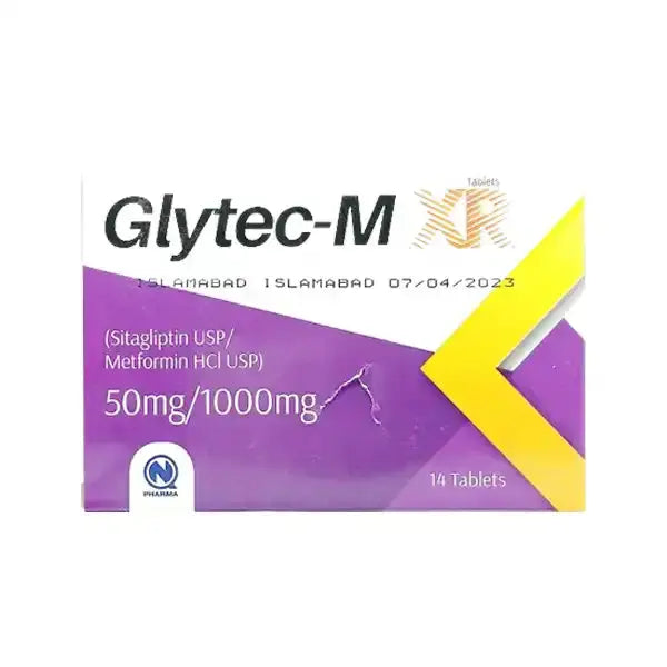 Glytec M Xr 50/1000mg Tab