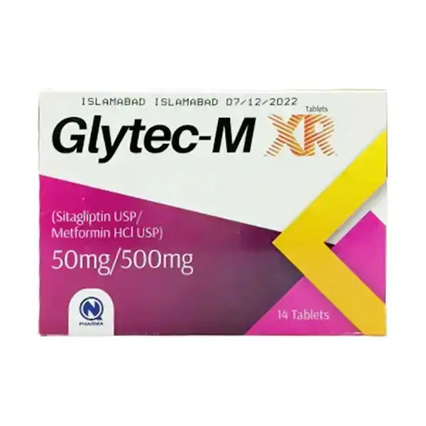 Glytec M Xr 50/500mg Tab