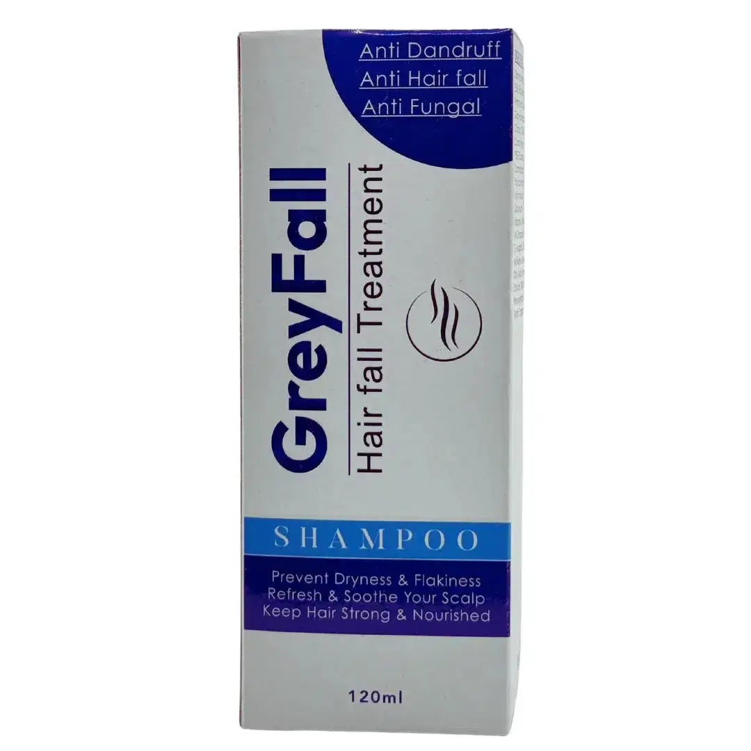 Grey Derm Greyfall Anti-Dandruff & Anti-Hair Fall Shampoo 120ml