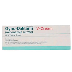 Gyno-Daktarin Vaginal Cream 20g (Miconazole Nitrate) - Treatment for Vaginal Yeast Infections - derma.pk