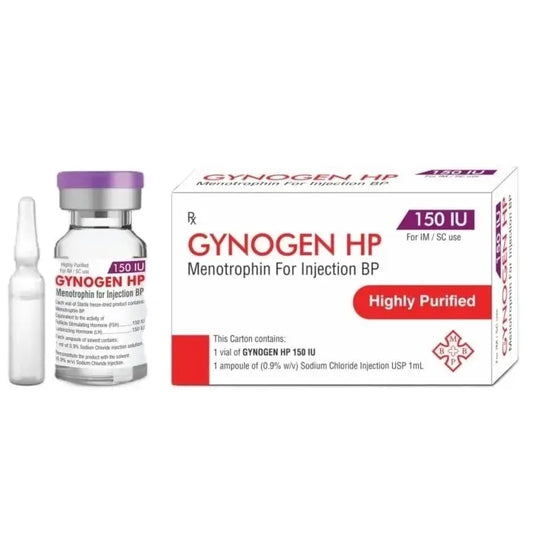 Gynogen HP 150 IU Injection – Menotropin for Female Infertility Treatment – Available in Pakistan