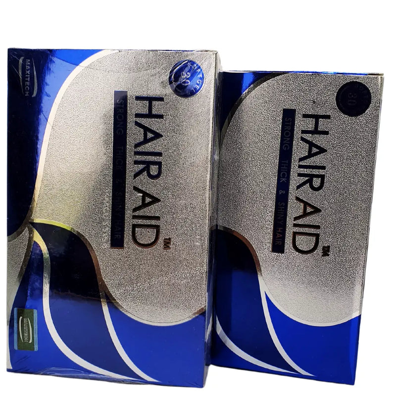 Maxitech Hair Aid Capsules | Zinc & Vitamin B Complex Hair Growth Supplement