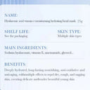 BioAqua Hyaluronic Acid + Vitamin E Facial Mask photo 6