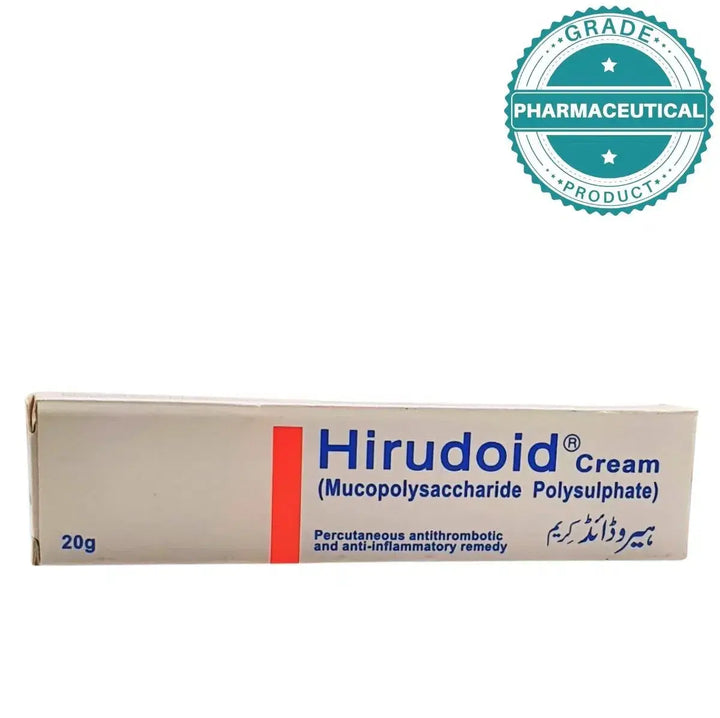 HIRUDOID CREAM (MUCOPOLYSACCHARIDE POLYSULPHATE) 20gram Atco