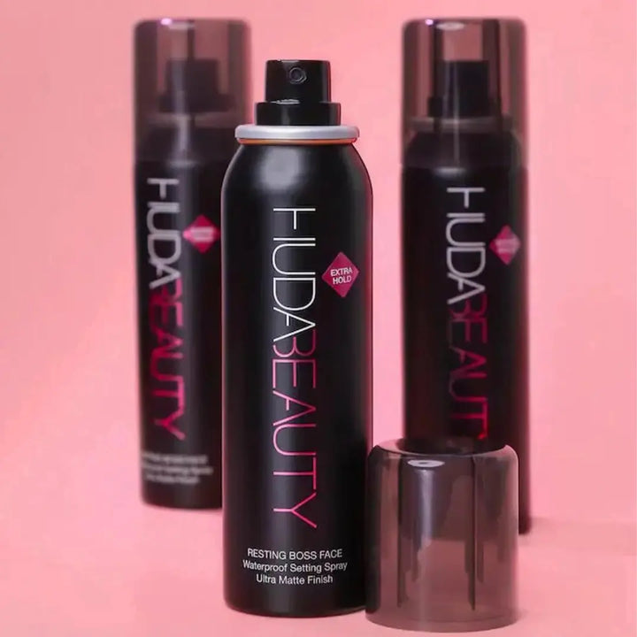 HUDA BEAUTY RESTING BOSS FACE WATERPROOF SETTING SPRAY 