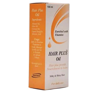 Hair Plus Almond, Olive & Coconut Hair Oil 100ml