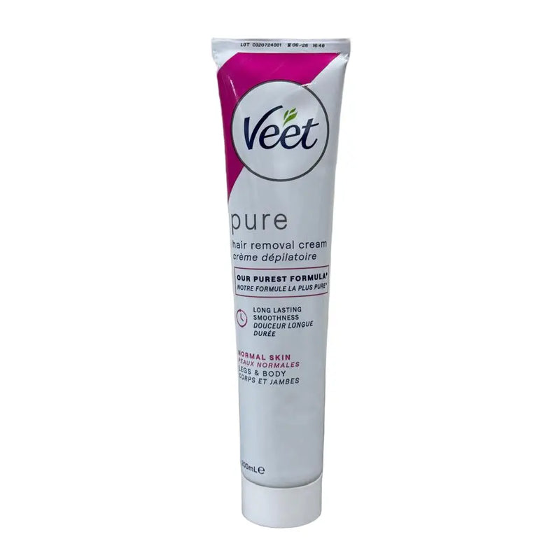 Veet Pure Hair Removal Cream for Normal Skin – Gentle Hair Removal