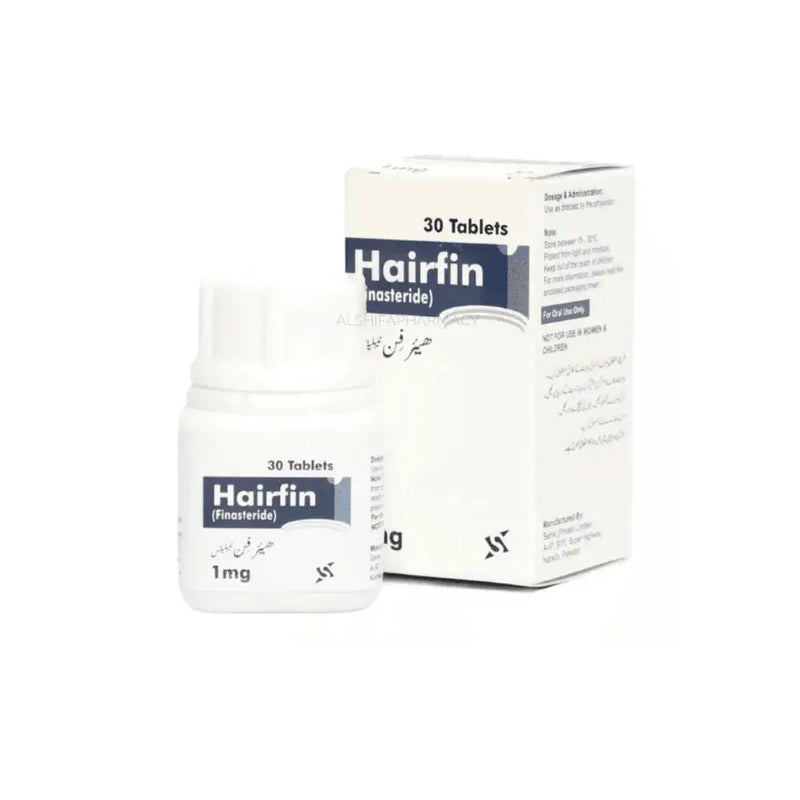 Hairfin Tablet 1mg 30’s – DHT Blockage and Hair Growth Treatment
