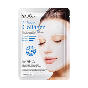 SADOER Multiple Collagen Firming Nursing Facial Sheet Mask 30ml