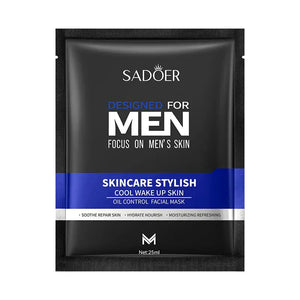 SADOER Men's Oil Control Hydrating Facial Mask – Available in Pakistan