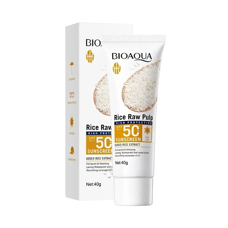 BIOAQUA Rice Sunscreen SPF50+ Waterproof 40g